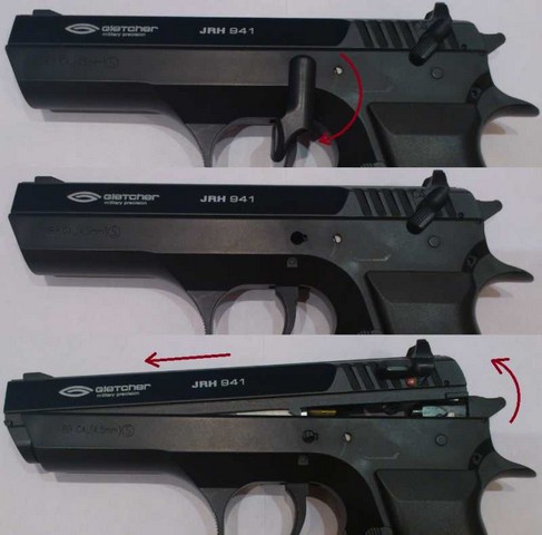 Неполная разборка Jericho 941