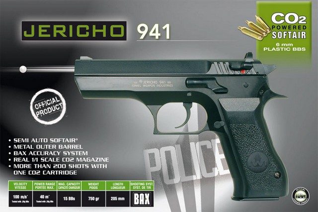 Коробка Cybergun Jericho 941