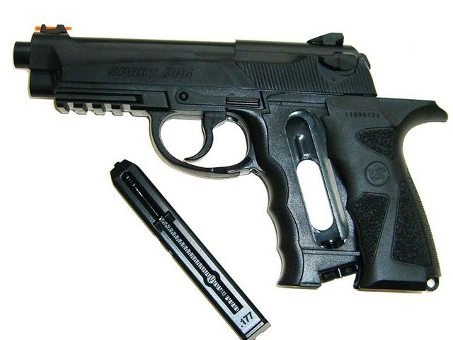Баллон и магазин в borner 306